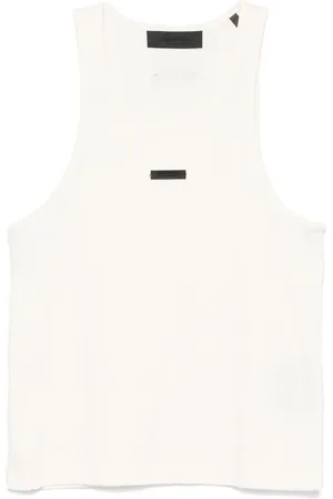 FEAR OF GOD Logo-appliqu?? tank top
