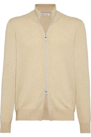 Brunello Cucinelli Cashmere high-neck cardigan