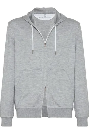 Brunello Cucinelli Drawstring hooded cardigan
