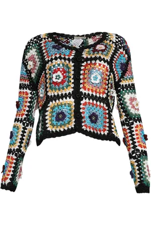 ANDREA ALMEIDA Crochet-knit jacket