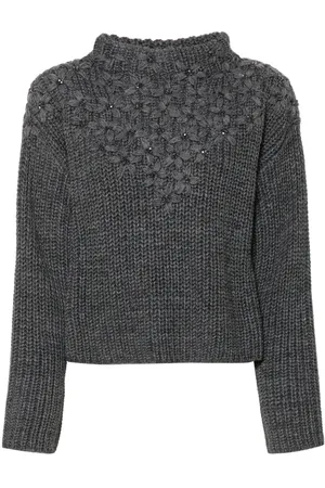 Liu Jo Rhinestone-embellished sweater