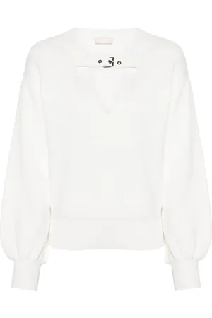 Liu Jo Buckle-strap sweater