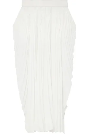 Stella McCartney Pleated mid-rise maxi skirt