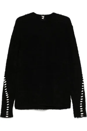THOM KROM Scar-stiching sweater