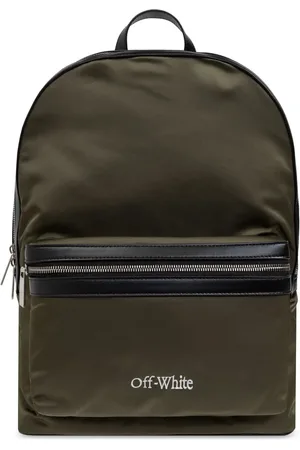 OFF-WHITE Logo-embroidered backpack