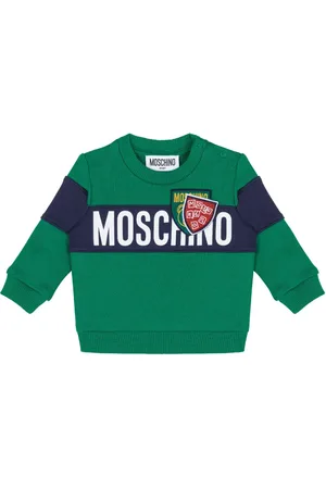 Moschino Logo-print cotton sweatshirt
