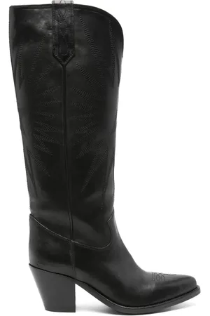 Golden Goose 65mm leather cowboy boots