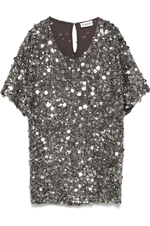 P.A.R.O.S.H. Sequin-embellished T-shirt