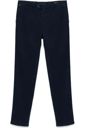 Kiton Gabardine-weave chinos
