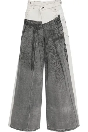 Feng Chen Wang Graphic-print jeans