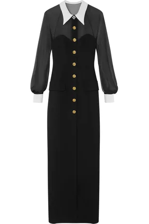 VERSACE Silk maxi dress