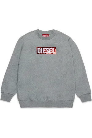 Diesel Sequin-embellished cotton sweatshirt