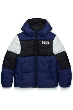 Diesel Logo-print hoodie jacket