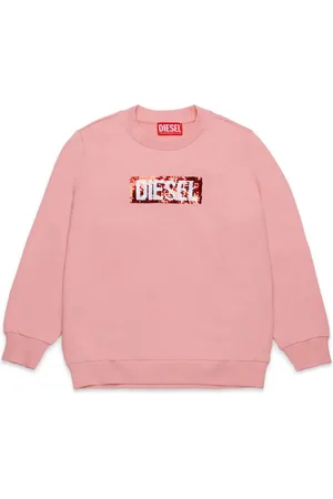 Diesel Sequin-embellished cotton sweatshirt