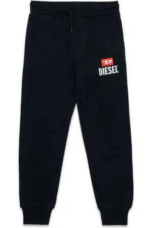 Diesel Logo-print cotton joggers