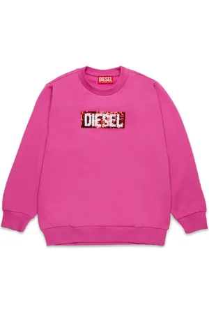 Diesel Sequin-embellished cotton sweatshirt