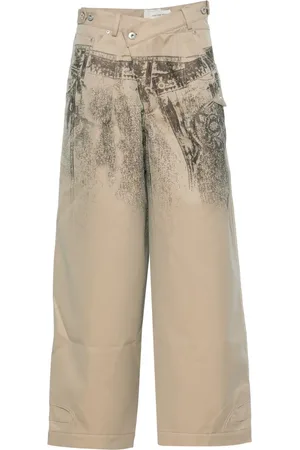 Feng Chen Wang Graphic-print trousers