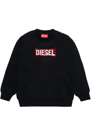 Diesel Sequin-embellished cotton sweatshirt