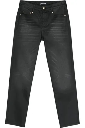 Roberto Cavalli Coated skinny jeans