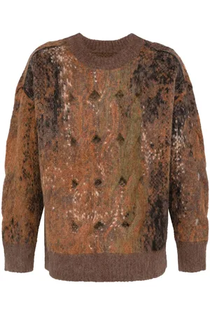 Feng Chen Wang Jacquard sweater