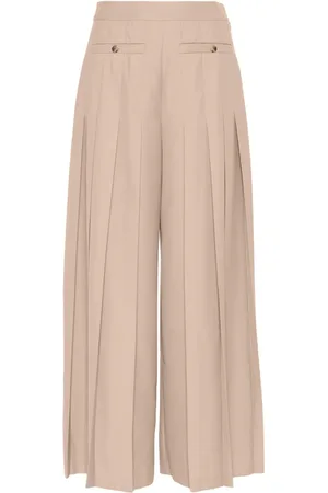 Claudie Pierlot High-waist pleated trousers