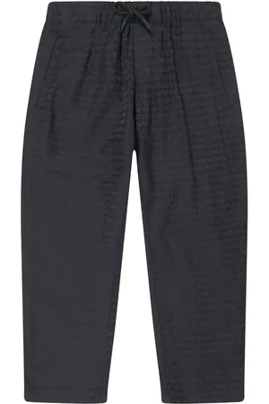 Emporio Armani Logo-print pattern trousers