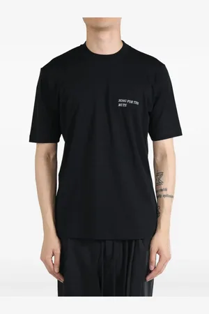 SONG FOR THE MUTE Logo-print cotton T-shirt