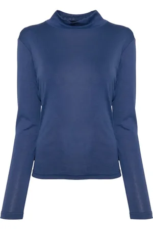 AGNÈS B. Cotton high-neck T-shirt