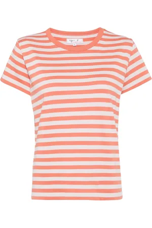 AGNÈS B. Striped cotton T-shirt