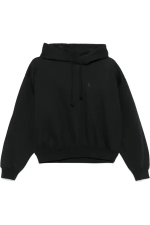 Y-3 X Adidas logo-print hoodie