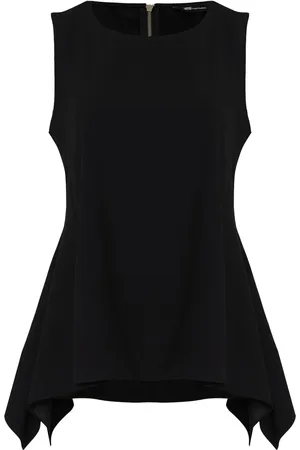 Uma Raquel Davidowicz Sleeveless asymmetric top