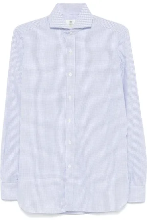 LUIGI BORRELLI NAPOLI Checked shirt