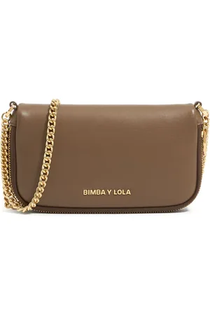Bimba y Lola Mini leather crossbody bag