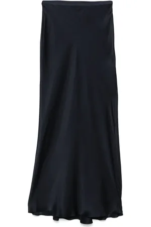 ANINE BING Silk midi skirt