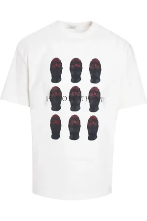 Ih Nom Uh Nit Masks-print cotton T-shirt