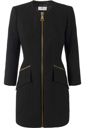 Elisabetta Franchi Herringbone tweed dress