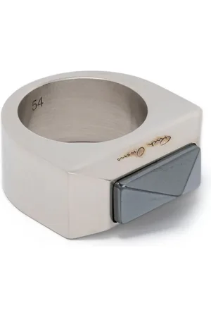 Rick Owens Crystal Pyramid ring