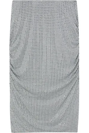 Pinko Rhinestone-embellished skirt
