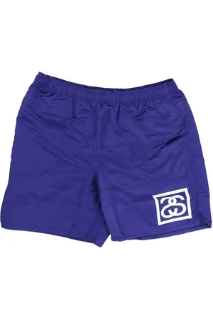 STUSSY Logo-print elasticated swim shorts