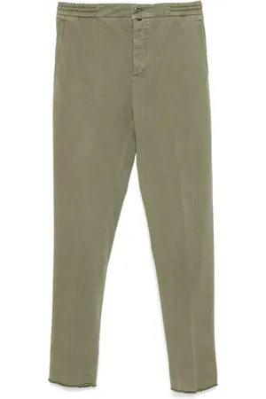 Kiton Tapered-leg trousres