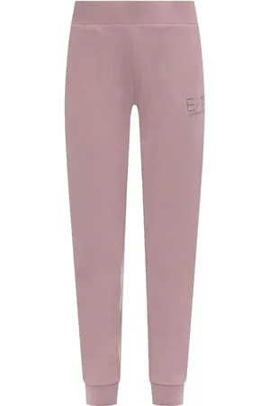 EA7 Logo-print track pants