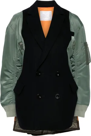 SACAI Panelled bomber jacket