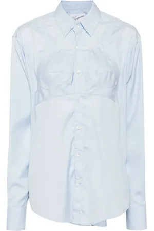 Vaquera Bra-detail cotton shirt