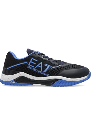 EA7 Contrasting low-top trainers