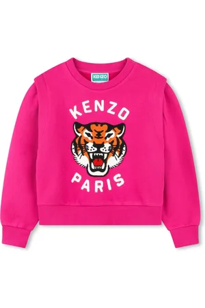 Kenzo Tiger print layered sweatshirt