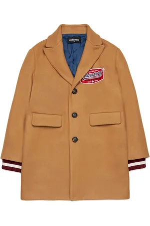 Dsquared2 Logo-patche single-breasted blazer