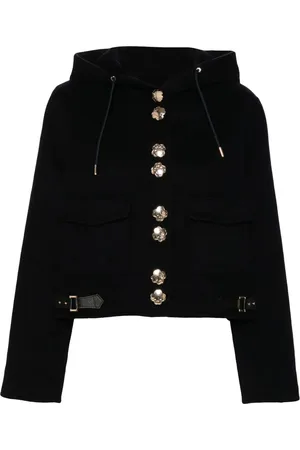 Maje Double-faced cropped jacket