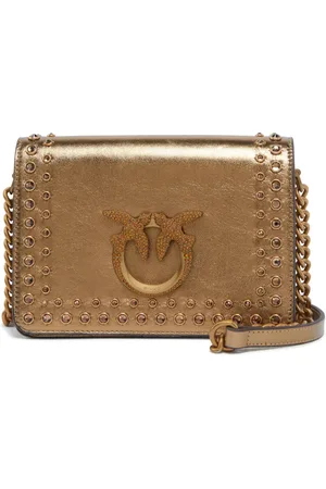 Pinko Small Love embellished cross body bag