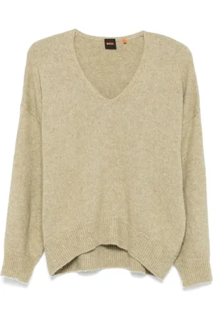 HUGO BOSS Mélange-effect sweater