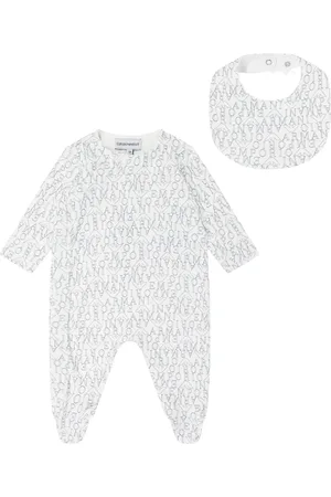 Emporio Armani Logo-print babygrow set
